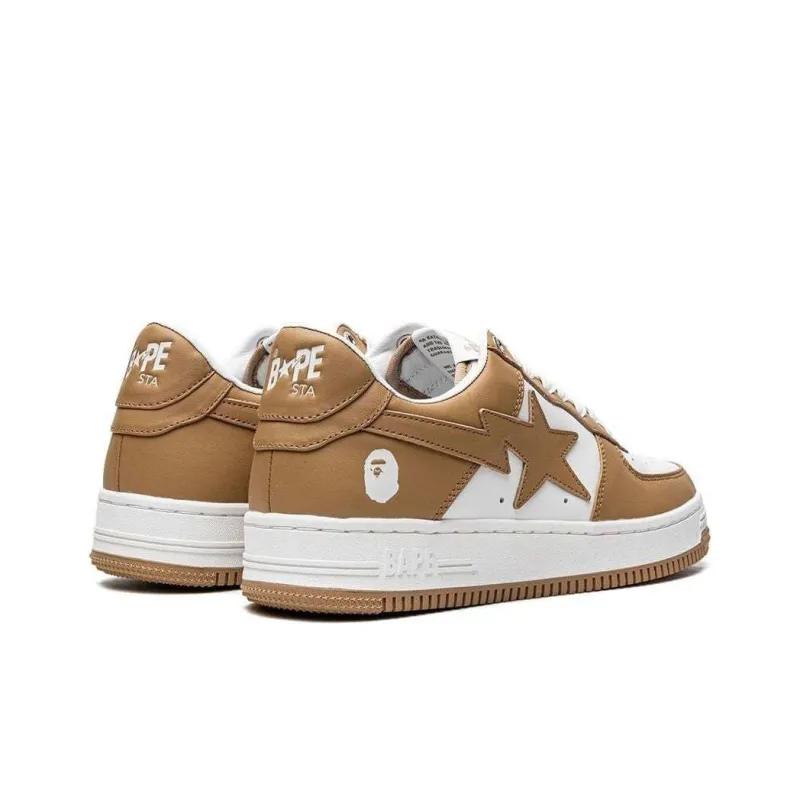 BAPE A BATHING APE Bape Sta White Beige 2022-3