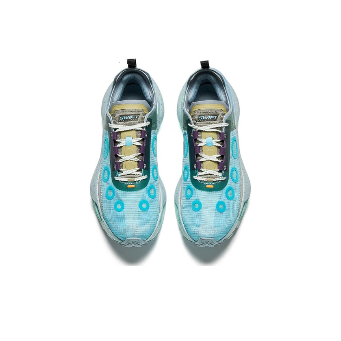 ANTA Champion Series Running Shoes Men Low-Top Turquoise US