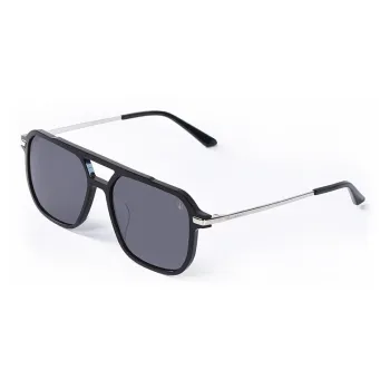 Maserati Plate And Metal Irregular Shape Sunglasses Unisex