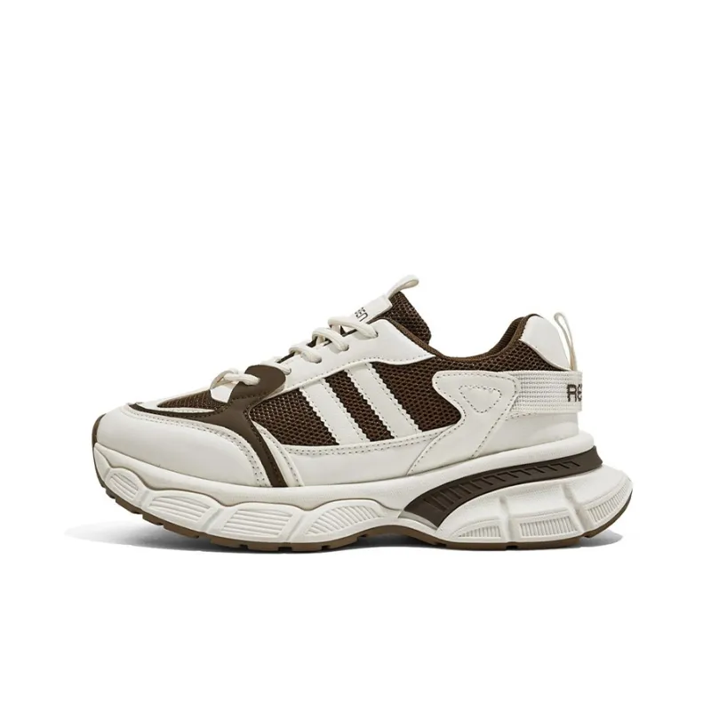 RENBEN Anti Slip Wear Resistant Low Top Chunky Sneakers Women's-0