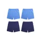 2 Navy Blue+2 Dark Blue