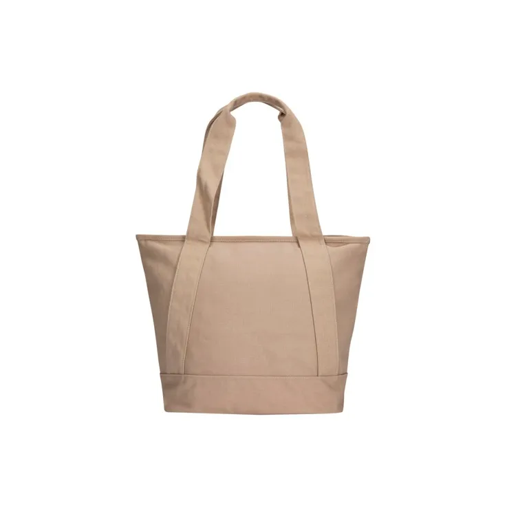 Jordan 100% Cotton Totes Handbags Regular Unisex Beaver Brown-1