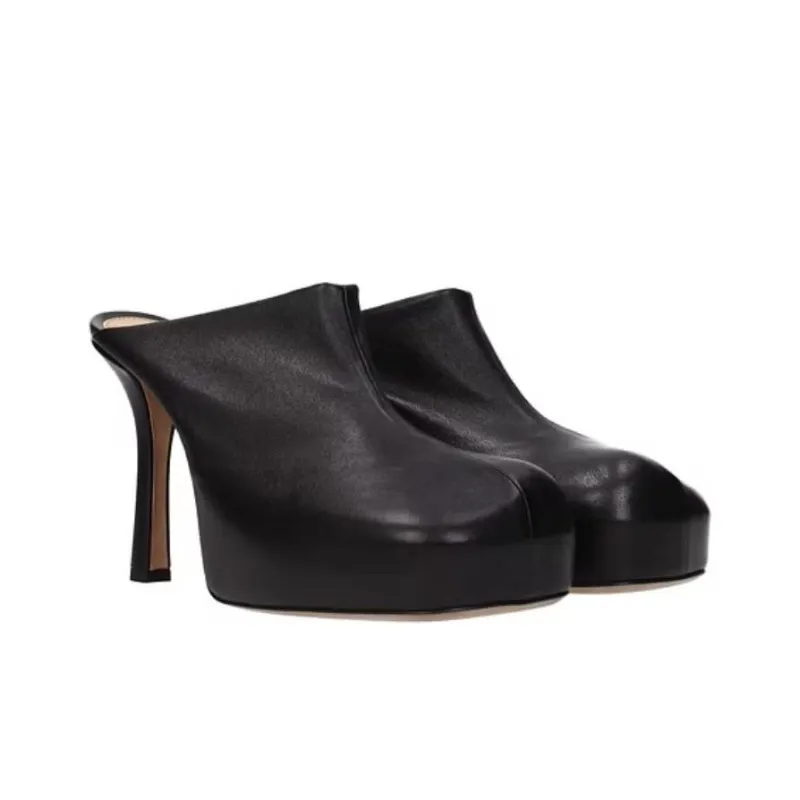 Bottega Veneta Stylish Sandal 10.5cm Women's Black-2