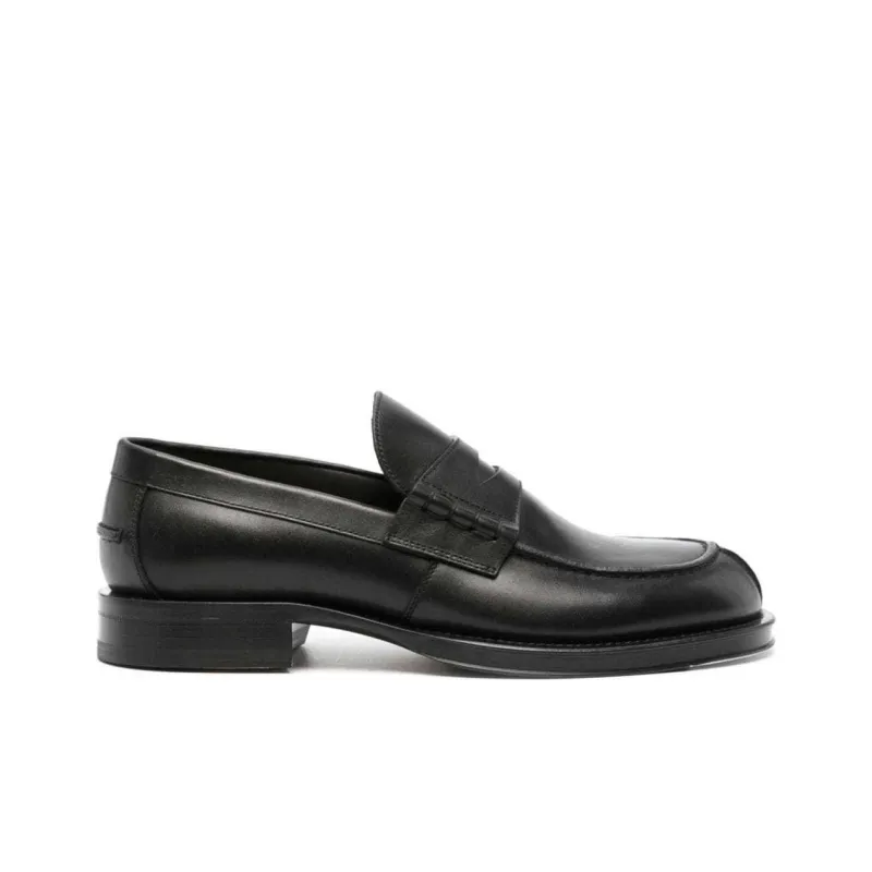Lanvin Penny-slot Leather Loafers-1