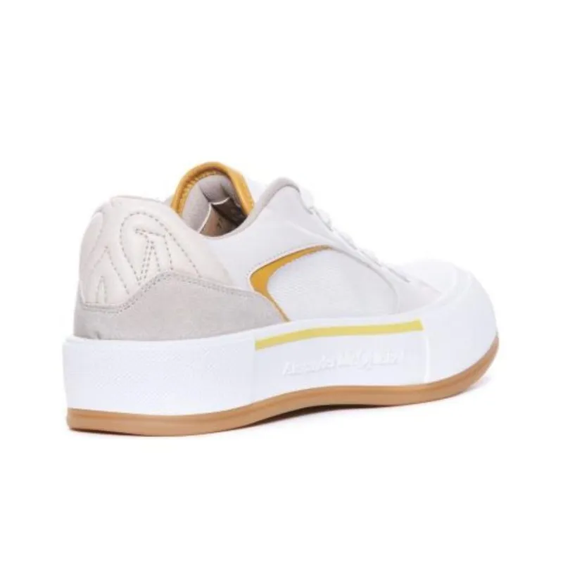 Alexander McQueen Plimsoll Sneakers 'Beige'-3