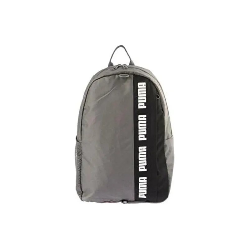 PUMA Fabric Backpack Regular Unisex Gray Black Multicolor-3