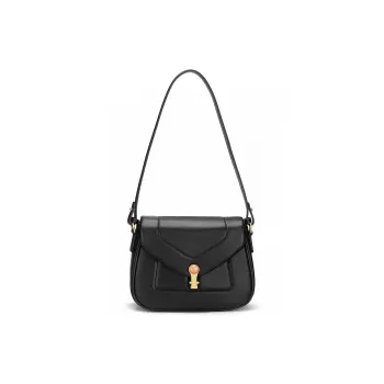 ROBERTA DI CAMERINO Cow Leather Envelope Bag Shoulder Bag Crossbody Bag Small Square Bag Regular Women's White/Black