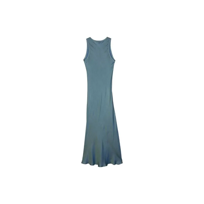 ASPESI Sleeveless Crewneck Maxi Dress-1