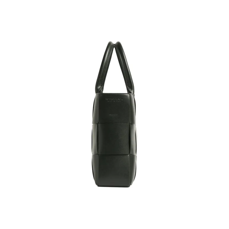 Bottega Veneta Arco Calfskin Tote Bag, Shopping Bag, Shoulder Bag, Crossbody Bag, Handbag Trumpets Men's Dark Green-1