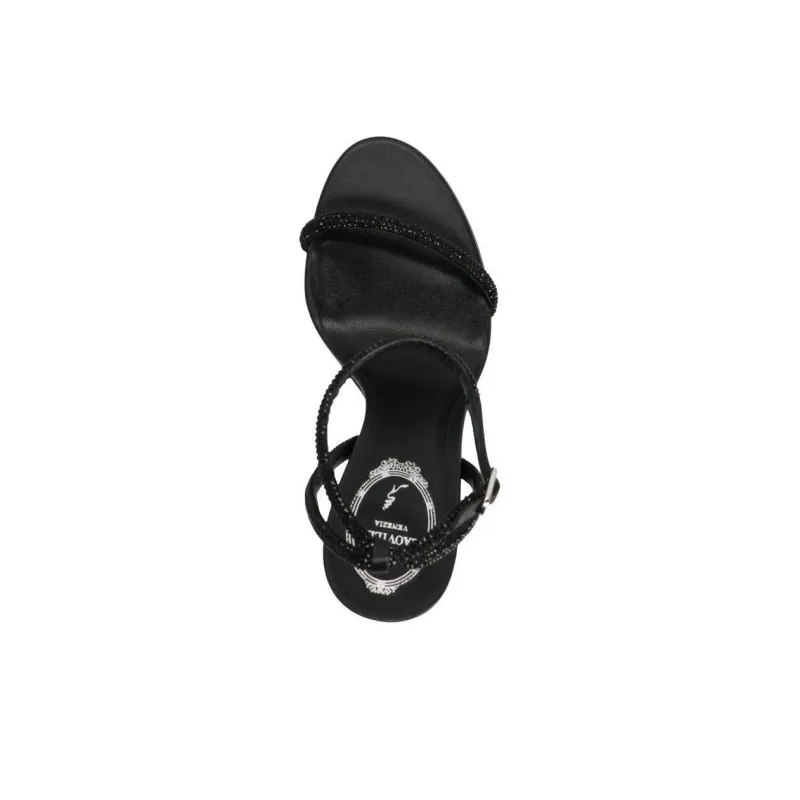 René Caovilla Rhinestone-embellishment Heeled Sandals-4