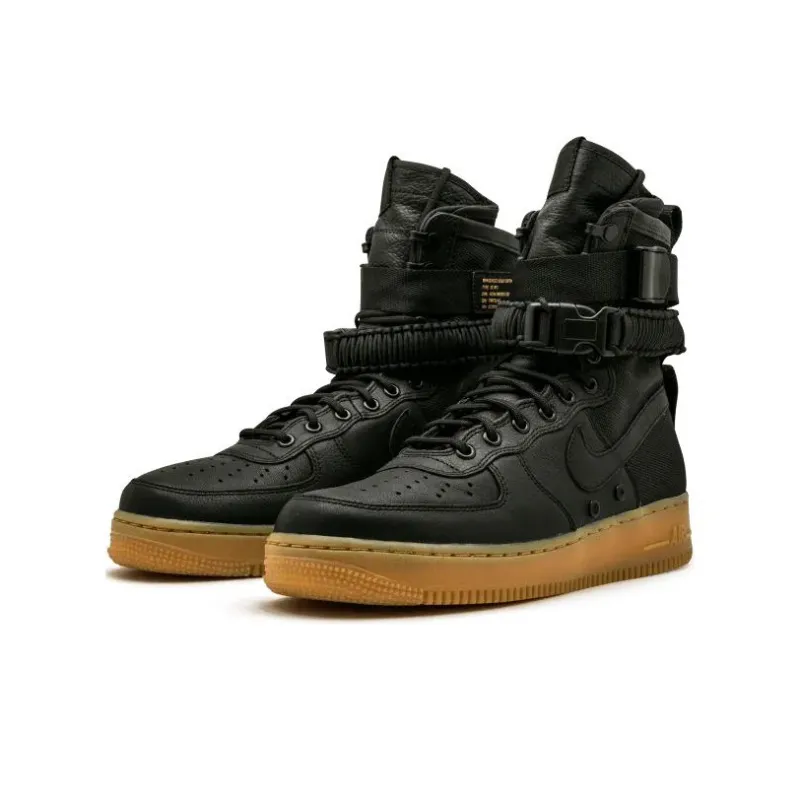 Nike Sf Air Force 1 Black Gum-3