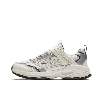 Anta Millennium Glacier Slip Resistant Low Top Casual Shoes Men's White Silver