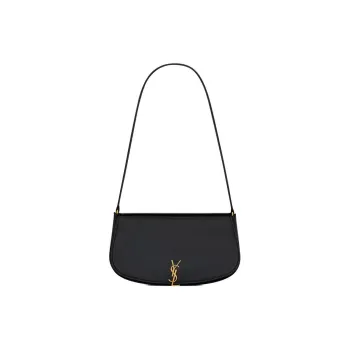 SAINT LAURENT Cow Leather Handbag, Shoulder Bag Women's Black