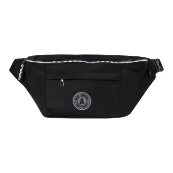 Anta Fabric Shoulder Bag, Crossbody Bag, Sling Bag, Fanny Pack Regular Unisex Black