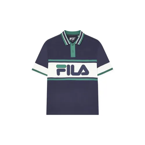 FILA Polo Shirt Men's Mirage Blue