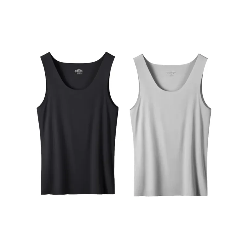 H YXIANG Tank Tops Men's 2 Pack-22