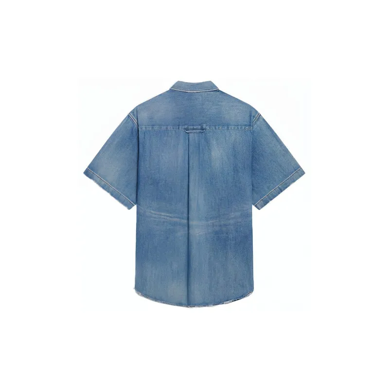 Balenciaga Shirts Women's Blue-1