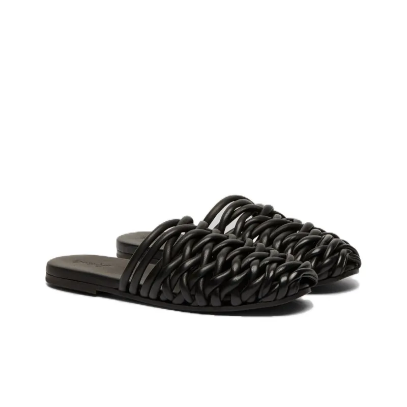 Marsèll Steccoblocco Woven Leather Mules Women's-3