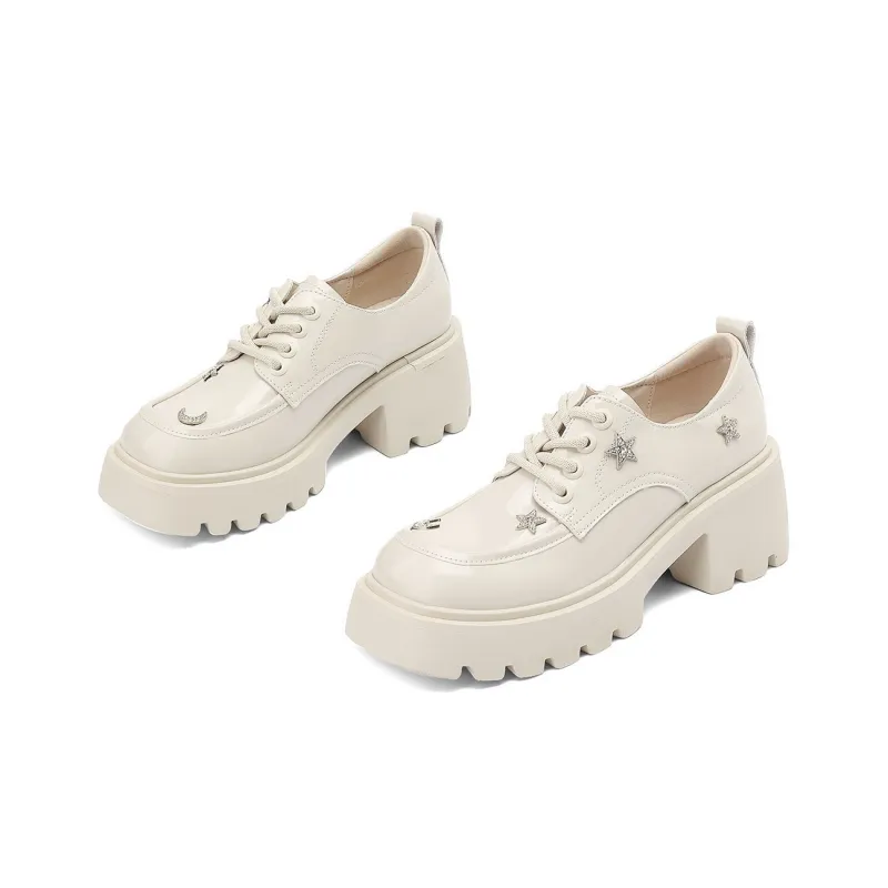DAPHNE Casual Single Shoes 6.8cm Women's-8