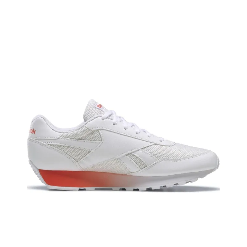 Reebok Women's Rewind Run 'White Semi Orange Flare' Women's-1