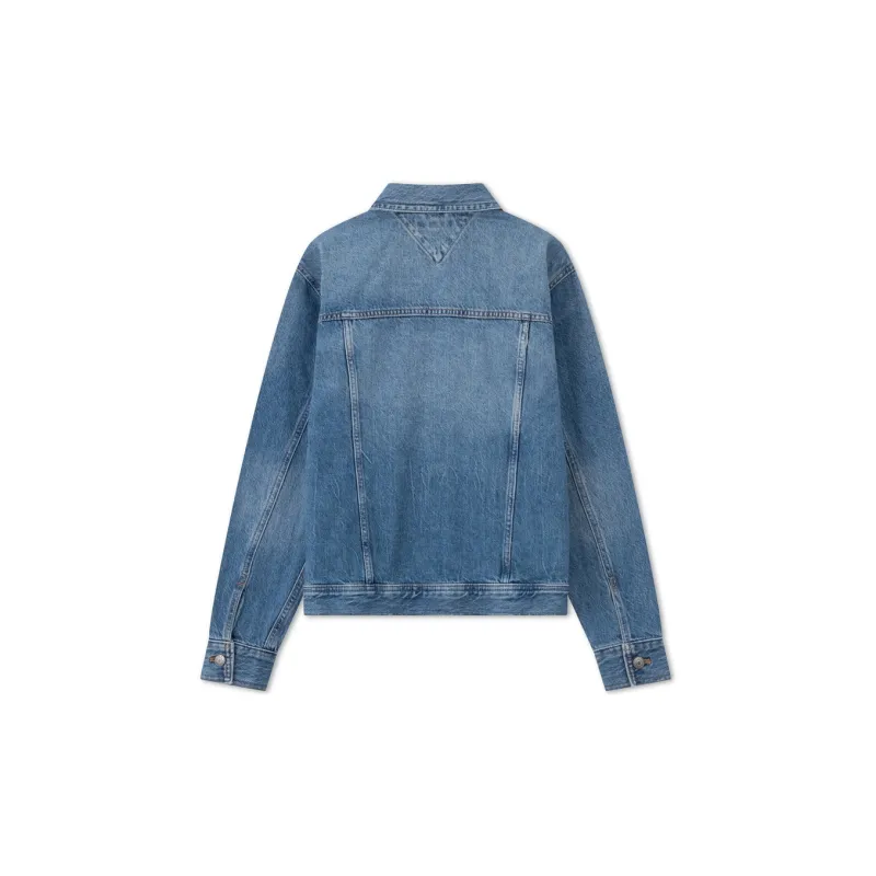 Tommy Hilfiger Denim Jacket Women's Denim Blue-1
