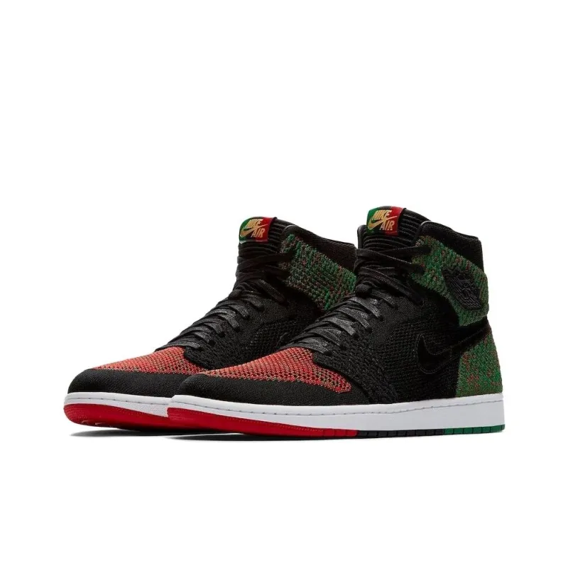 Jordan 1 Retro High Flyknit Black History Month 2018-2