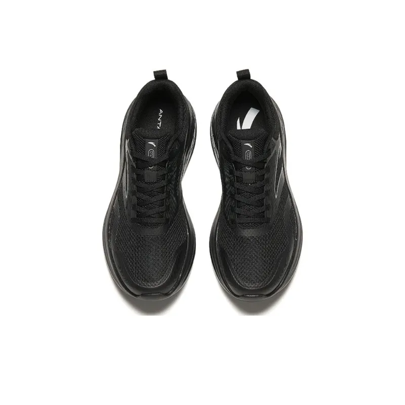 Anta Breathable Lightweight Low Top Casual Running Shoes Men's Black-2