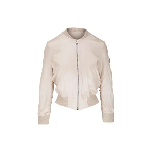 R13 Zip-up Linen Bomber Jacket