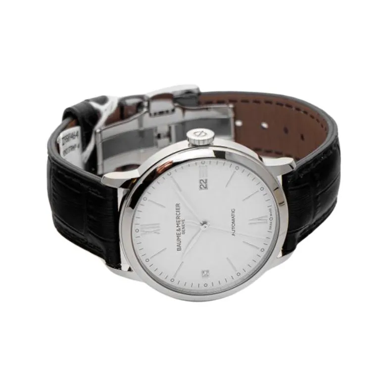 Baume & Mercier Classima Collection Automatic Mechanical Movement Men's Watches Watch 40mm White Dial-1