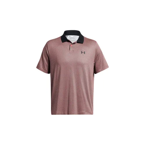 Under Armour Performance 3.0 Polo Shirts Men Red