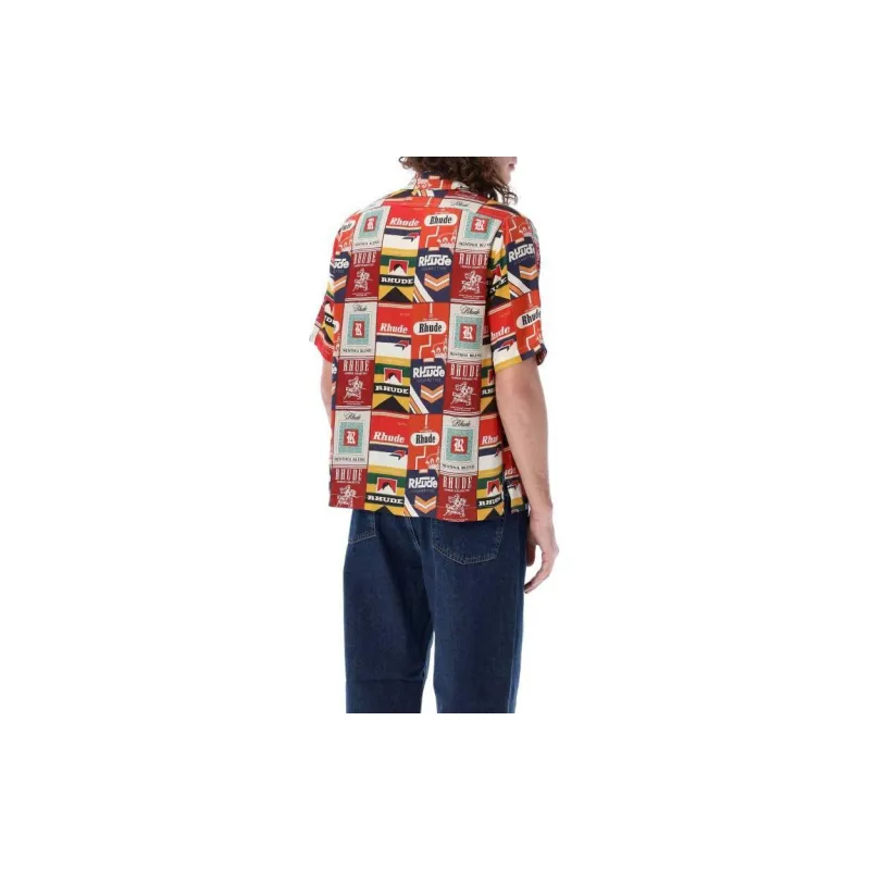RHUDE Shirts Men Red-1