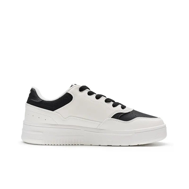 XTEP Air Force 1 2.0 Wear resistant And Lightweight Low Top Skateboard Shoes Men's White Black-1