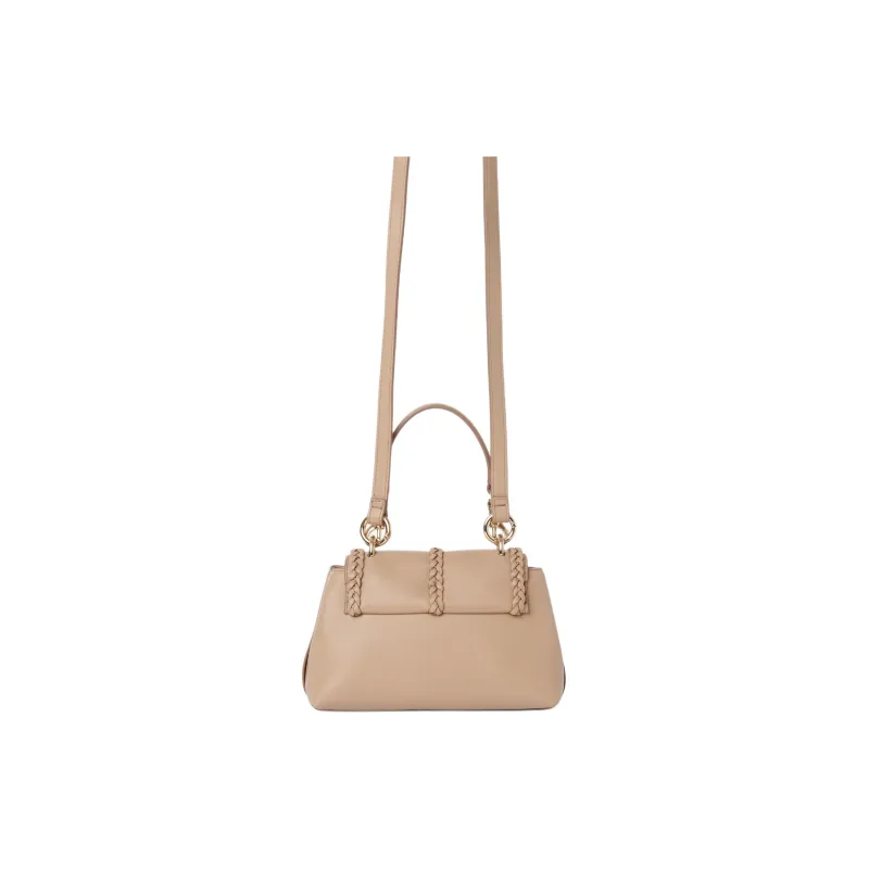 Chloe Penelope Series Lambskin With Calfskin Portable Crossbody Bag, Shoulder Bag Women's Clay Brown-2