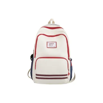 FAMAN Nylon Backpack Regular Unisex Black/White/Blue/Khaki/Red