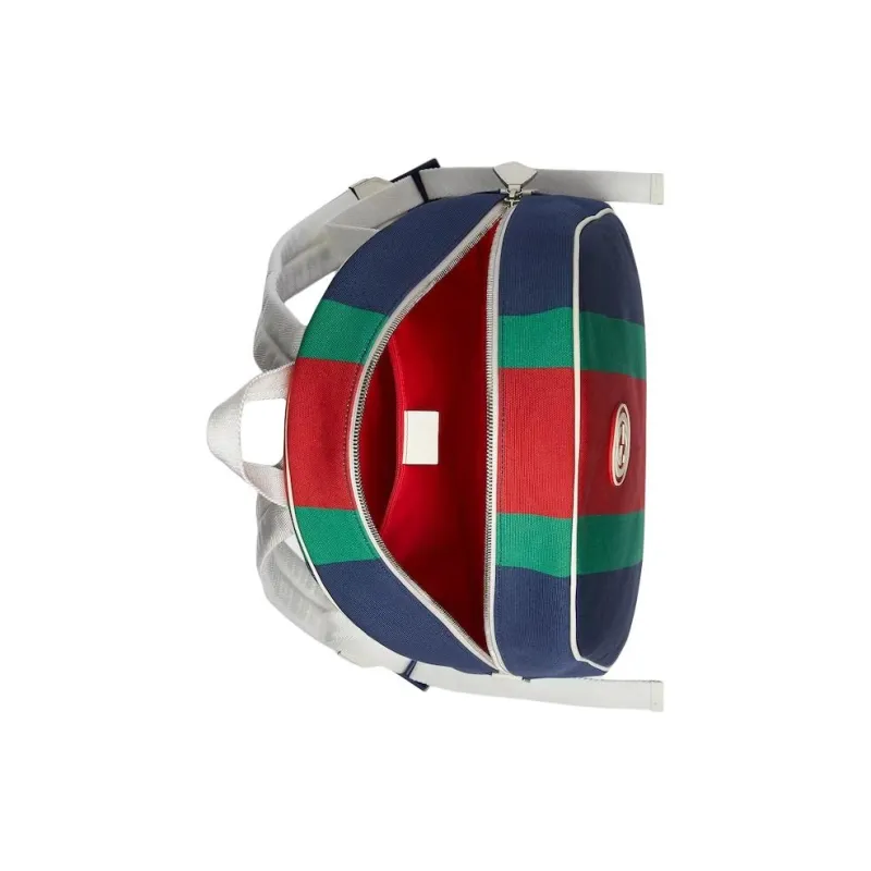 GUCCI Canvas Backpack Kids' Dark Blue-6