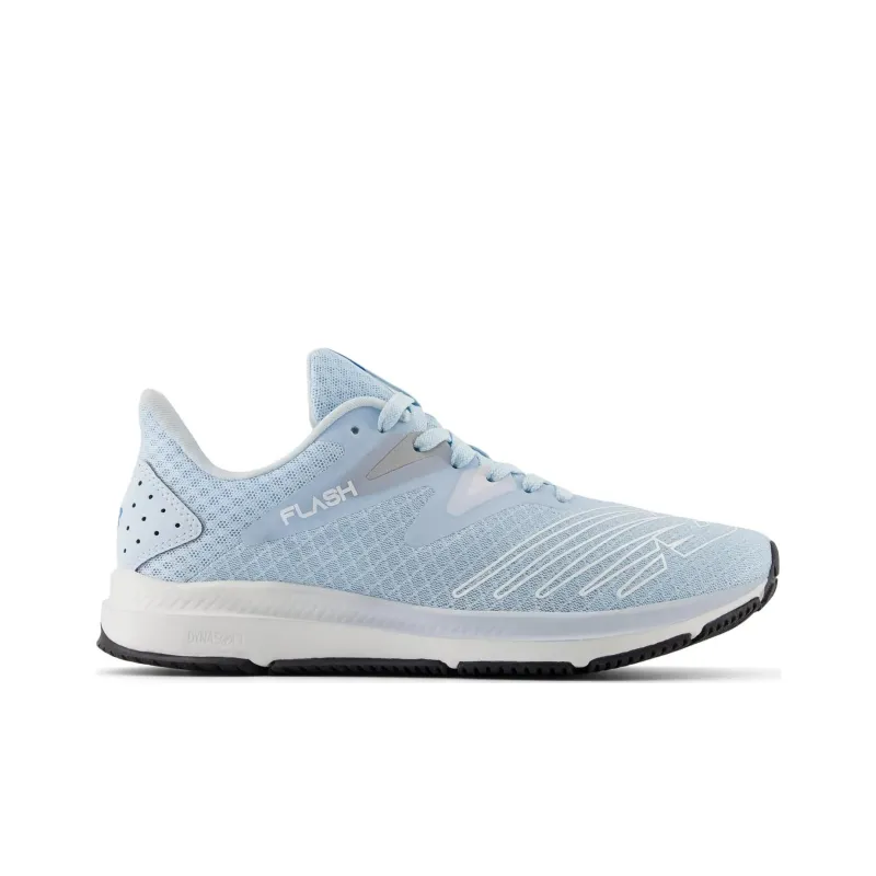 New Balance DynaSoft Flash V6 Cushioning, Wear Resistant Low Top Running Shoes Women's Blue White-1