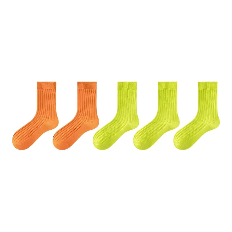 MIIOW Mid Calf Socks Men's 5 Pack-28