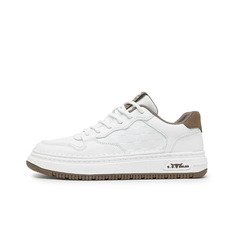 G.N.SHIJIA Slip-Resistant Lightweight Height Increasing Low-Top Skateboard Shoes Men's-15