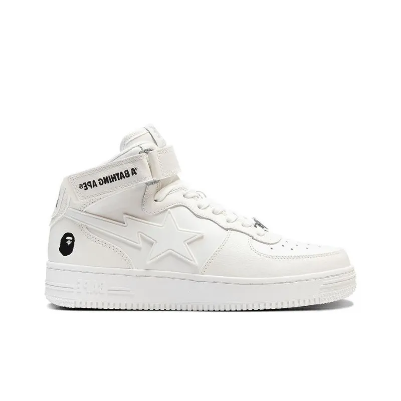 BAPE A BATHING APE Bape Sta Mid White-1
