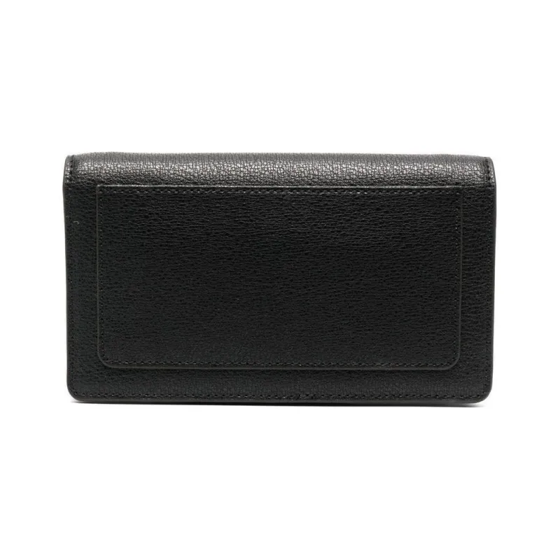 Furla Calfskin Shoulder Bag Crossbody Bag Wallet Women's Black-1