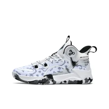ALPINE PRO Slip-Resistant Cushioning Wear-Resistant Mid-Top Basketball Shoes Unisex