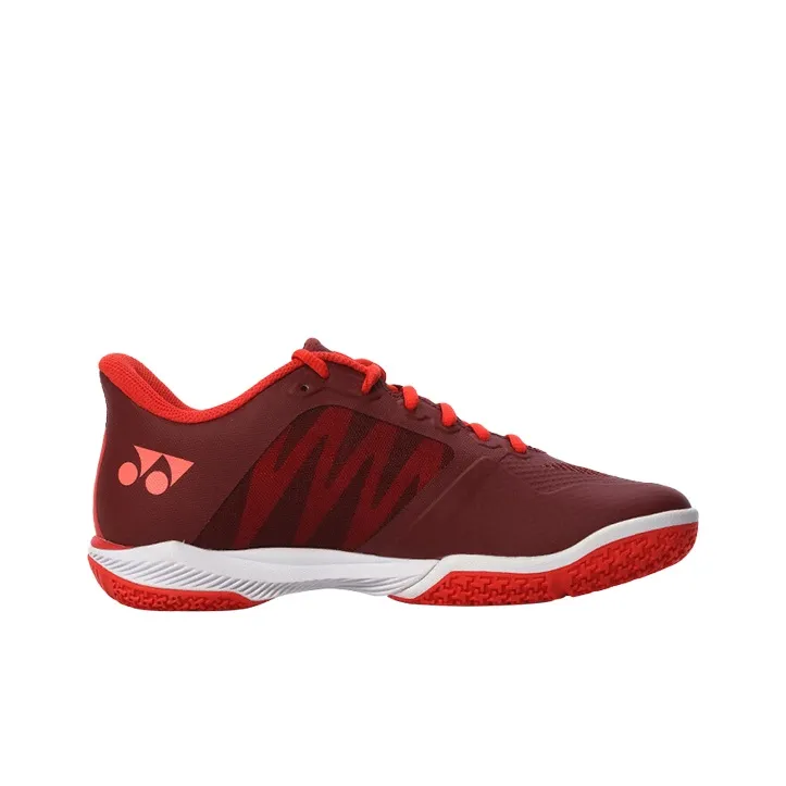 YONEX Power Cushion Comfort 3 Cushioning, Slip Resistant, Breathable, Lightweight Low Top Badminton Shoes Men's Red-1