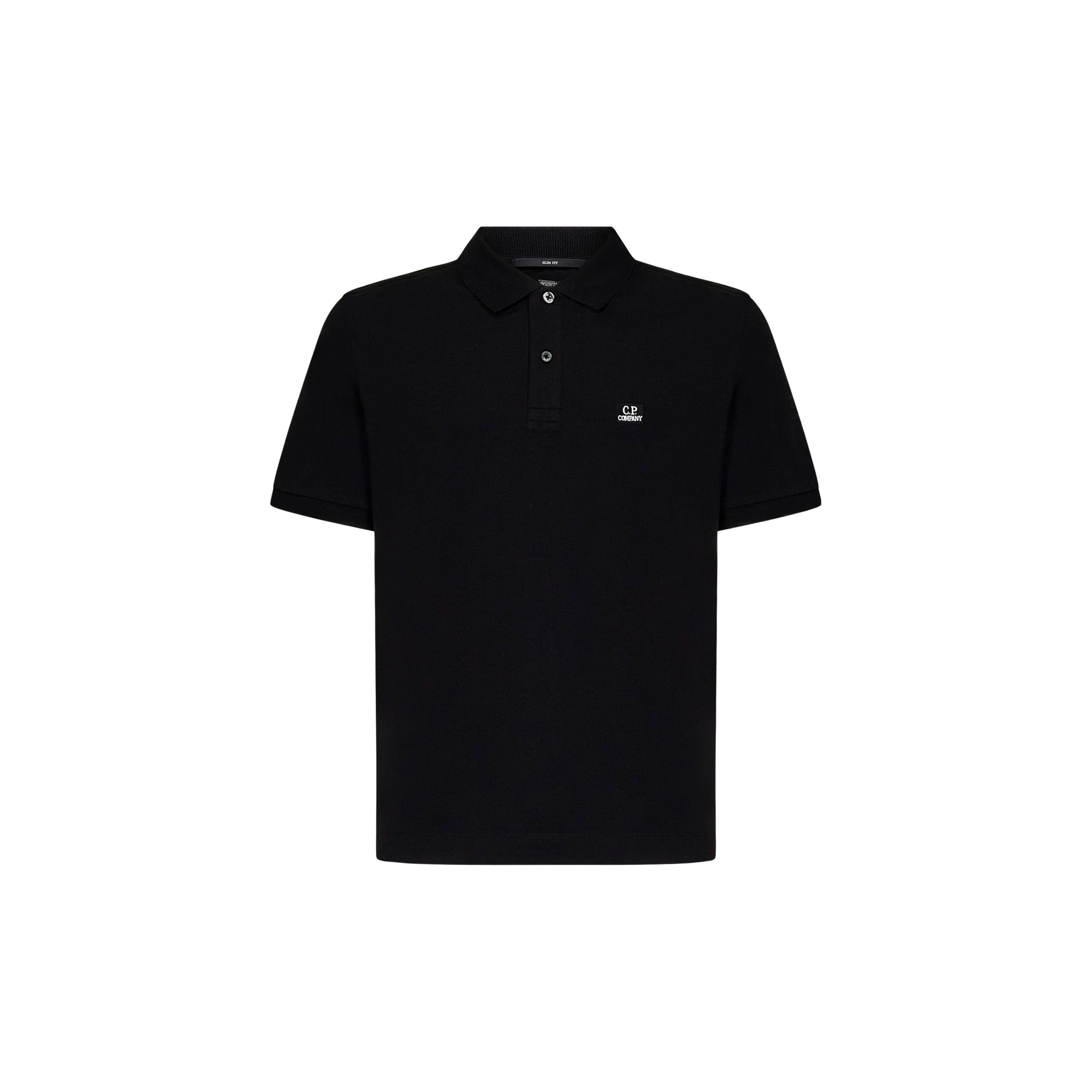 C.P.Company Polo Shirts Men Black POIZON