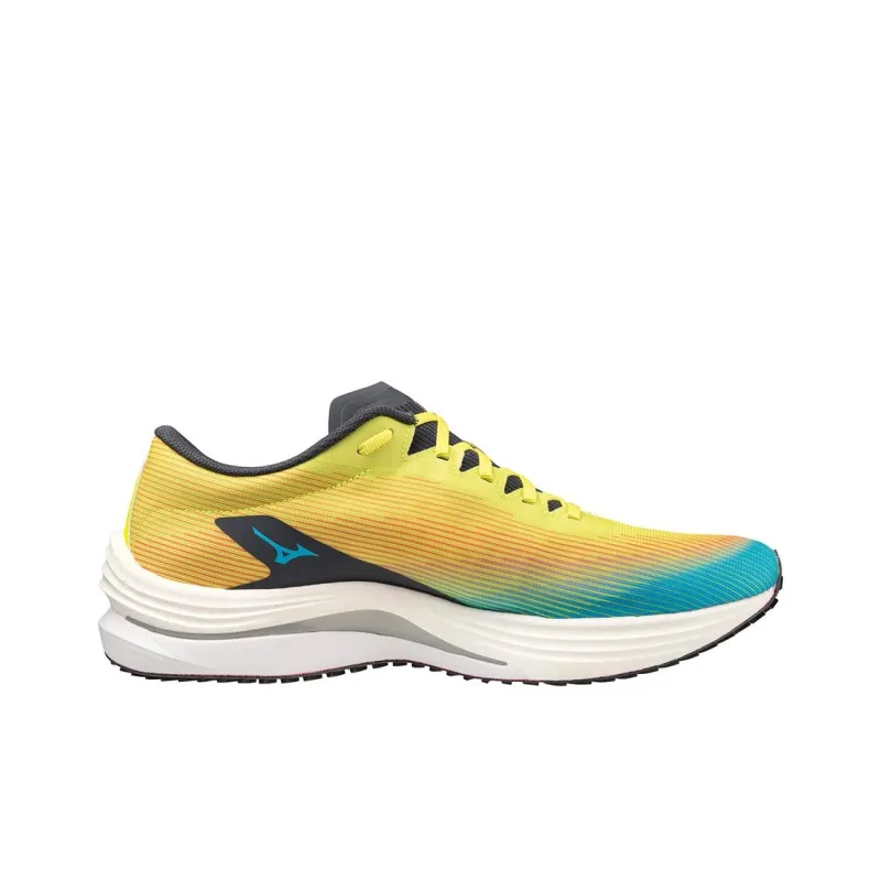 Mizuno Wave Rebellion Flash 'Yellow Blue Gradient'-1
