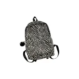 Zebra Print+Small Black Ball