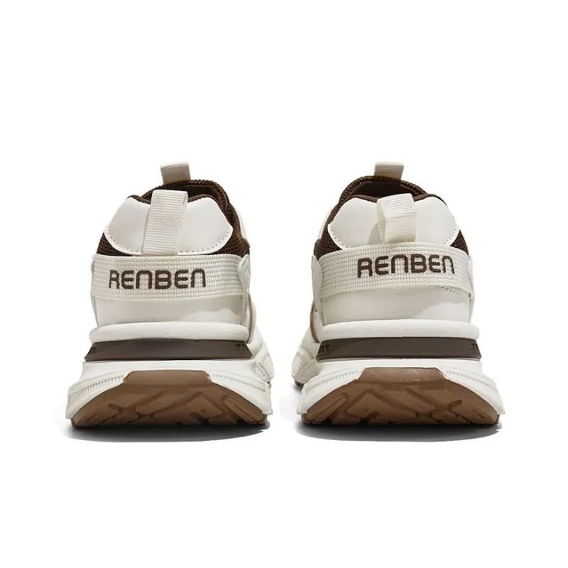 RENBEN Anti Slip Wear Resistant Low Top Chunky Sneakers Women's-3