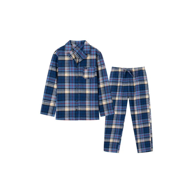 JOCKEY Pajama Set Men's Navy Blue-0