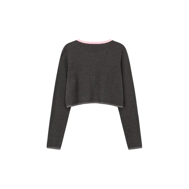 CHUU Knitwear Women's Black Gray-1