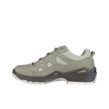 Lowa Sirkos Evo GTX Lo Cushioning, Wear Resistant Low Top Hiking Shoes Women's Green