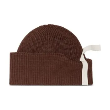 Jacquemus Cotton Beanies Men's Brown